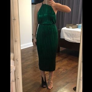 house of harlow emerald dress